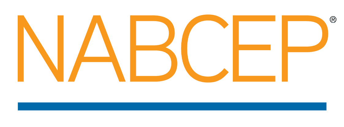 NABCEP logo in orange text with a blue underline.