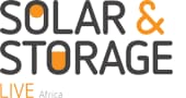 A logo featuring the words "SOLAR & STORAGE LIVE Africa" in uppercase letters. "Solar" and "Storage" are in black while "LIVE Africa" is in smaller orange letters.