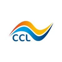 The image displays the CCL logo featuring stylized waves in orange and blue colors above the abbreviation 'CCL'.